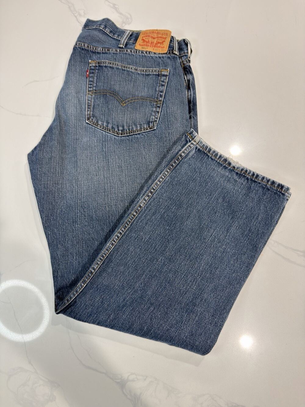 Levi's Men’s 559 Straight Relaxed Fit Blue Jeans 40x32 Comfort Stretch